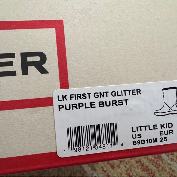 Hunter Lavender Speckled Boots - Picture 5 of 6